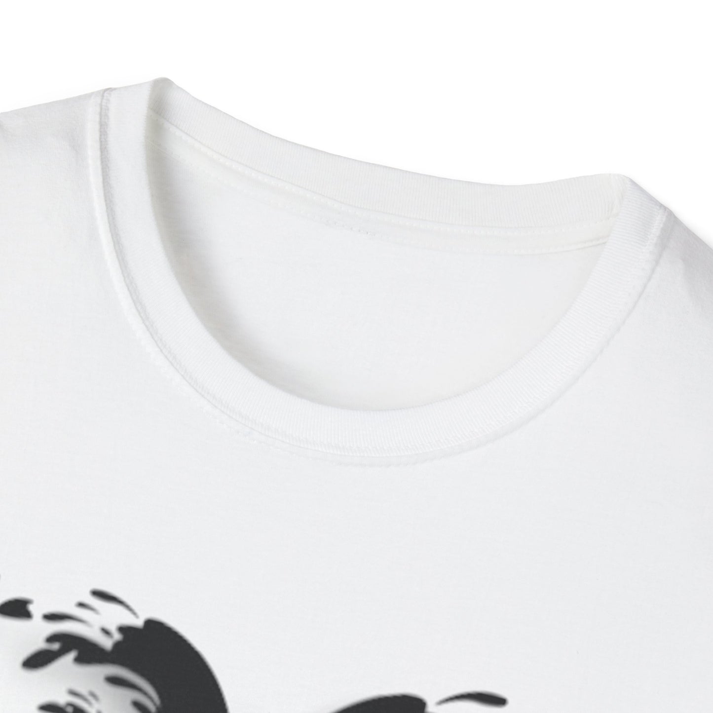 Remain Calm RC Graphic T-Shirt – Minimalist Wave Logo Tee