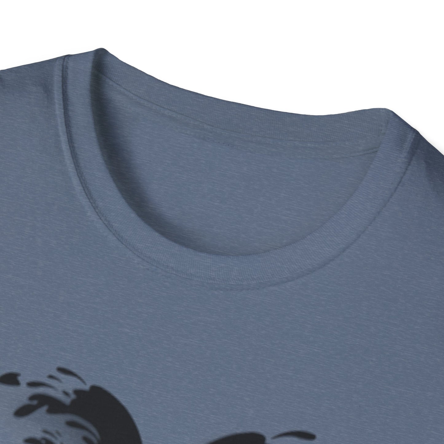 Remain Calm RC Graphic T-Shirt – Minimalist Wave Logo Tee